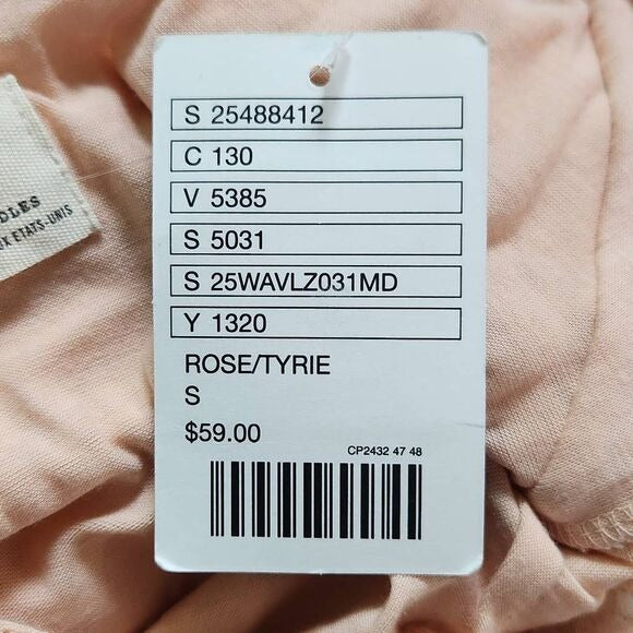 Pins and Needles Blush Bodycon Mini Dress NWT Small Romantic Bodycon Dress
