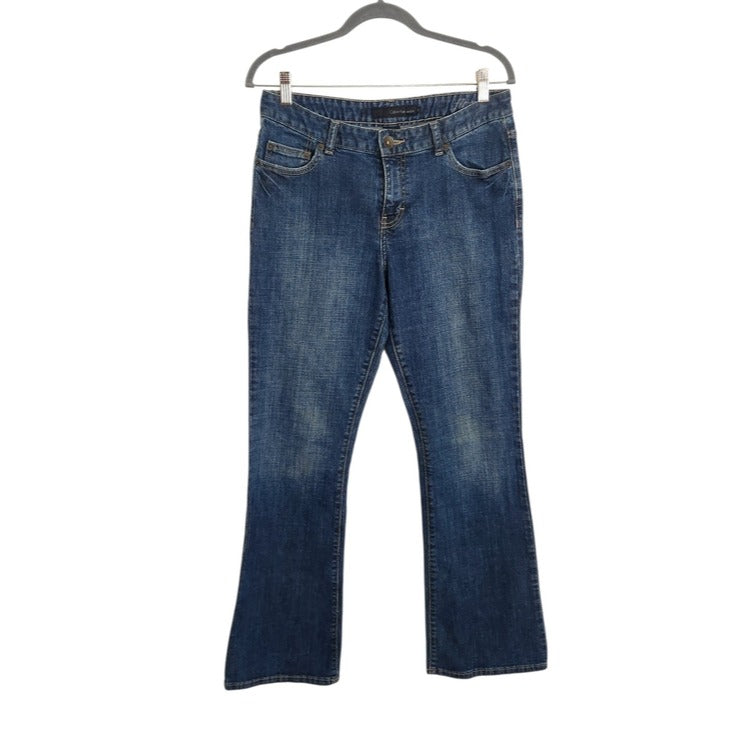 Calvin Klein Medium Wash Flare Bootcut Jeans Size 8