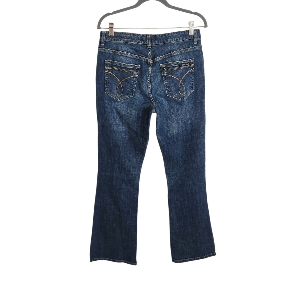 Calvin Klein Medium Wash Flare Bootcut Jeans Size 8