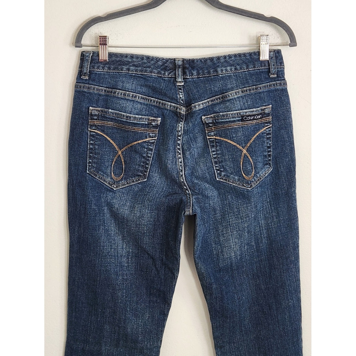 Calvin Klein Medium Wash Flare Bootcut Jeans Size 8