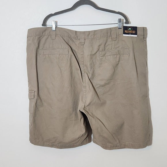 Redhead Men's Khaki Cargo Shorts NWT Size 48 Men's Cargo Shorts