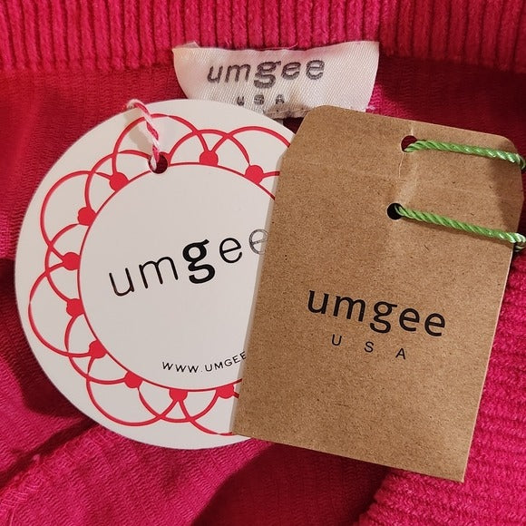 Umgee Hot Pink Oversized Long Shacket Size Large NWT