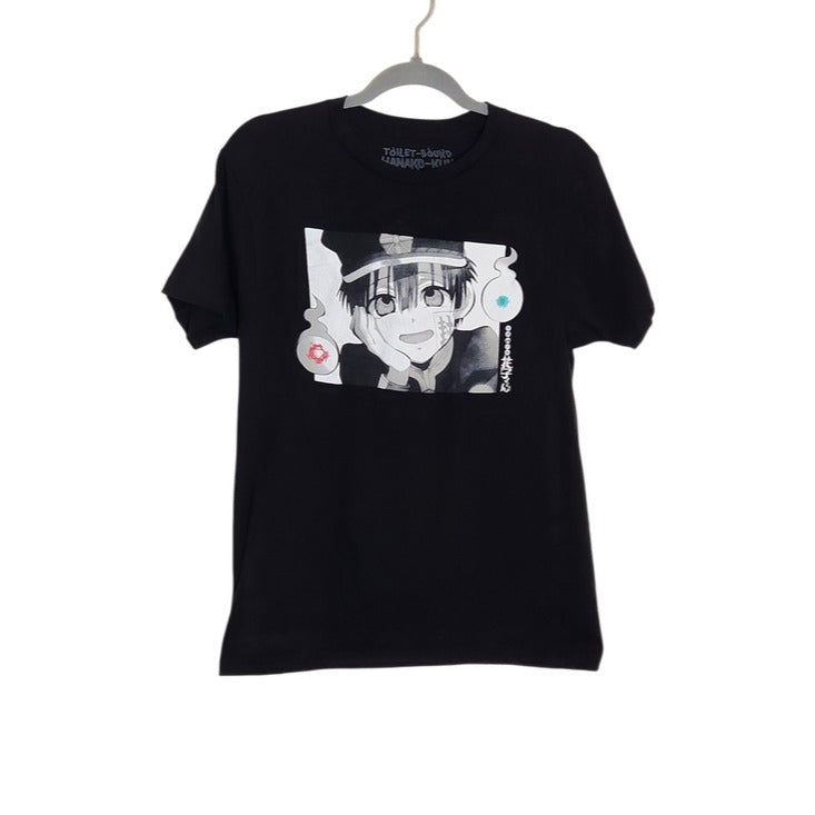 Toilet-Bound Hanako-kun Black Graphic T-Shirt Size Small