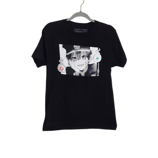 Toilet-Bound Hanako-kun Black Graphic T-Shirt Size Small