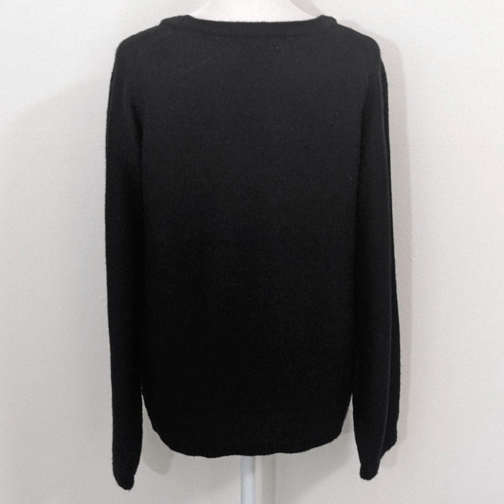 Lissy Black Sweater Size Small NWT Black Shimmer Sweater