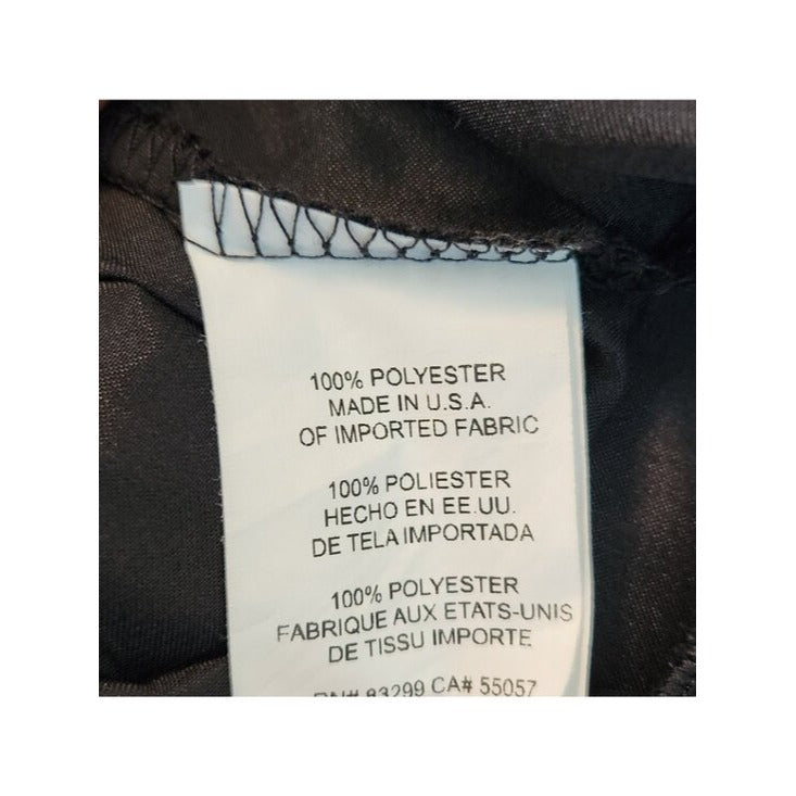 Jump Apparel Black Satin Cocktail Dress Size 3/4