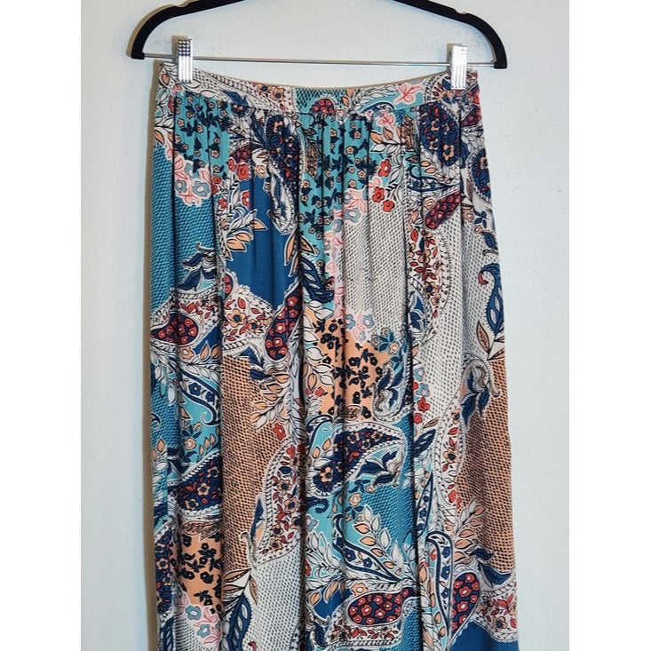 Patrons of Peace Multicolor Boho Maxi Skirt Size Medium