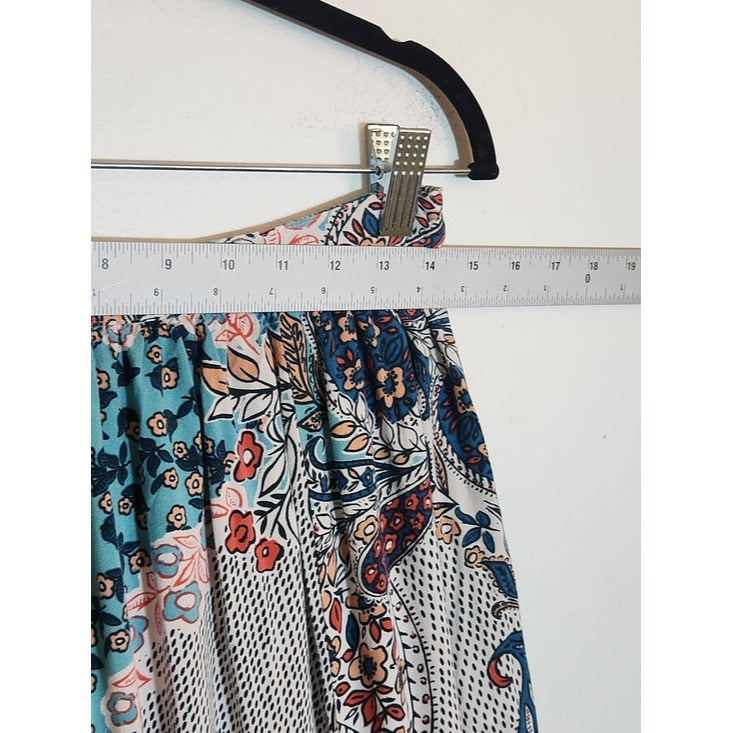 Patrons of Peace Multicolor Boho Maxi Skirt Size Medium