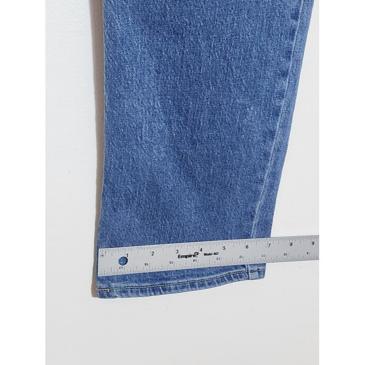 Old Navy Mid Rise The Wow Boyfriend Jeans Medium Wash Blue Size 8