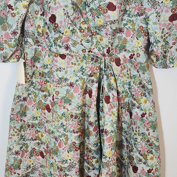 TS Couture LanTing Floral Multicolor Maxi Formal Dress NWT Wedding Guest Dress
