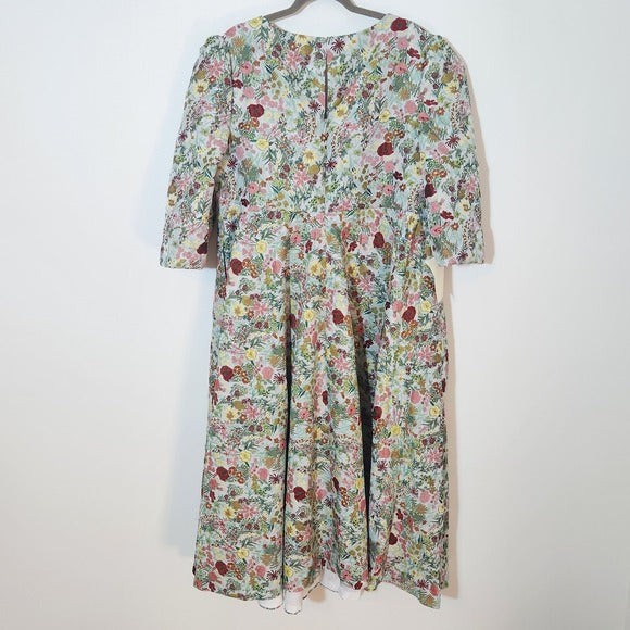TS Couture LanTing Floral Multicolor Maxi Formal Dress NWT Wedding Guest Dress