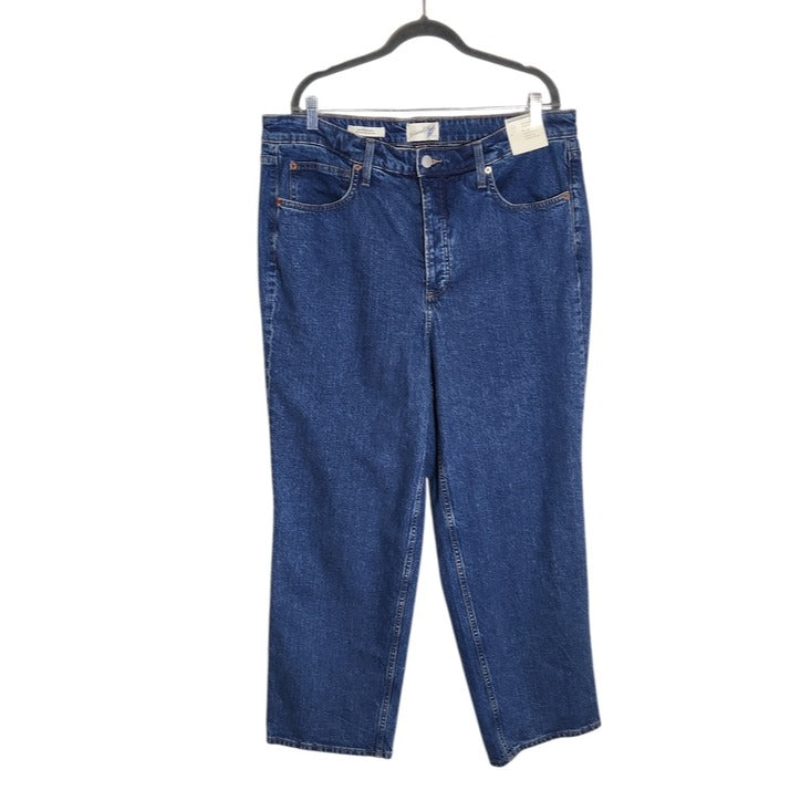 Universal Thread Highest Rise Straight Leg Jeans Medium Wash NWT Size 17