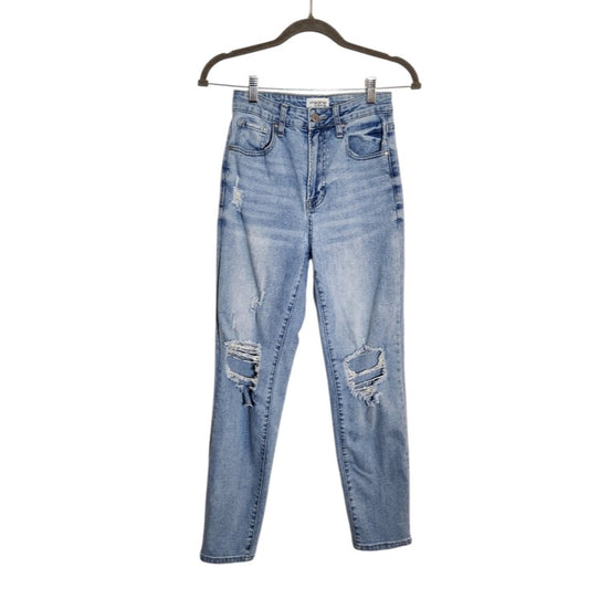 Insane Gene Distressed Light Wash Jeans Size 5/26