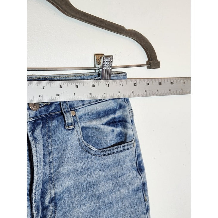 Insane Gene Distressed Light Wash Jeans Size 5/26