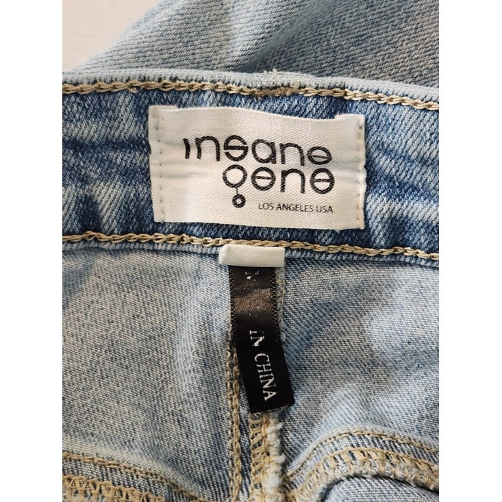 Insane Gene Distressed Light Wash Jeans Size 5/26