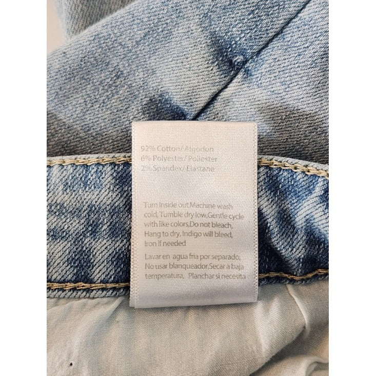 Insane Gene Distressed Light Wash Jeans Size 5/26