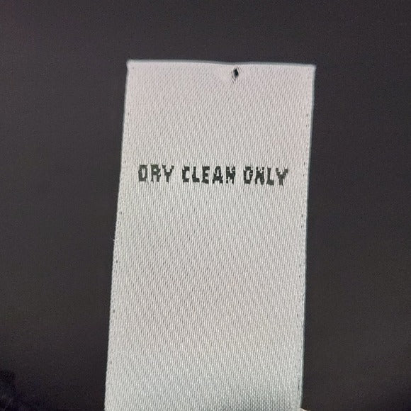 Chico's Black Floral Jacquard 3/4 Sleeve Blazer Size Medium Black Women's Blazer