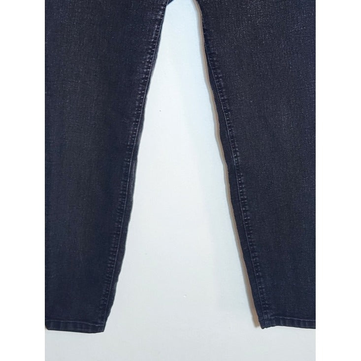Celebrity Pink Black Skinny Cropped Jeans Size 11/30
