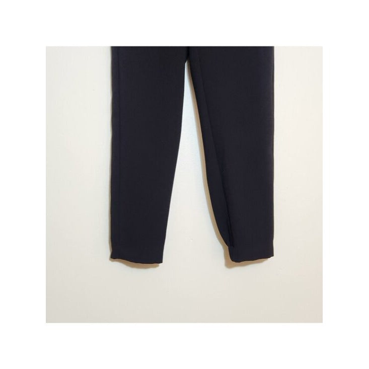 Rachel Roy Black Cropped Dressy Jogger Pants Size XS