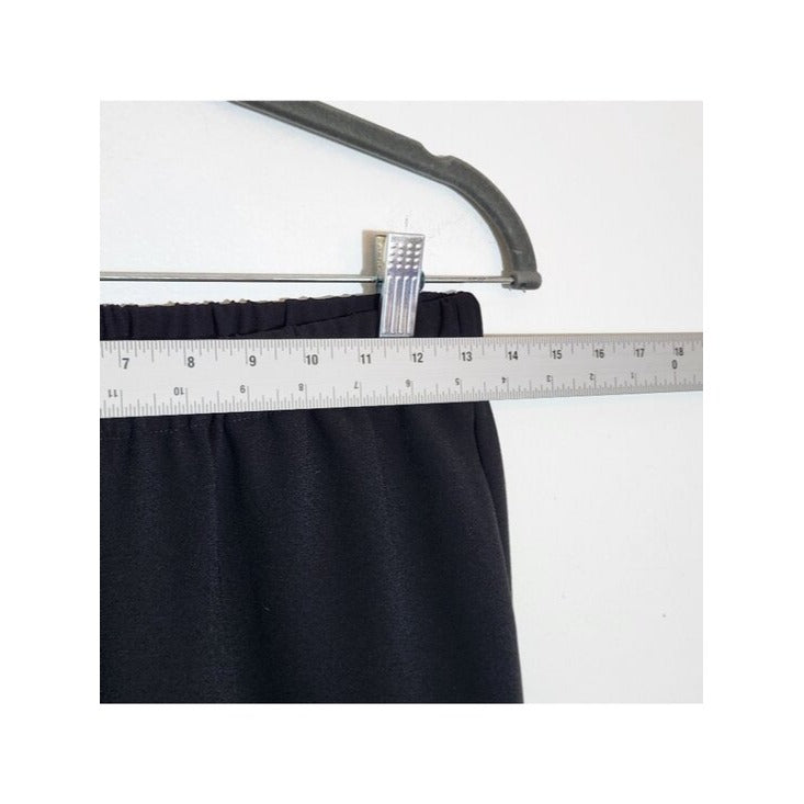 Rachel Roy Black Cropped Dressy Jogger Pants Size XS