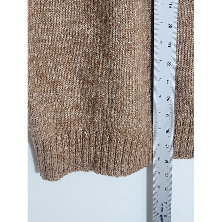 Old Navy Heathered Brown Oversized Fuzzy Sweater Size 2X