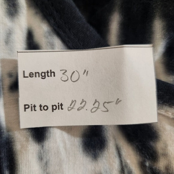 U.S. Vintage Collection Black Tie-Dye Men's Tank Top Size XL New