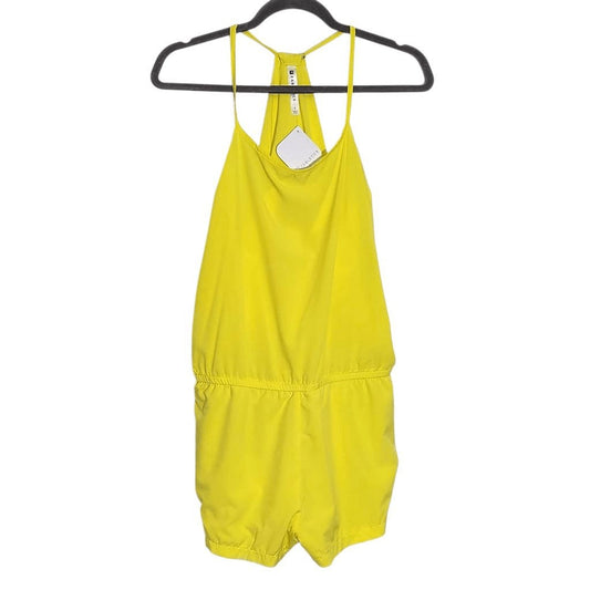 Fabletics Yellow Romper NWT Size Small Lightweight Yellow Activewear Romper