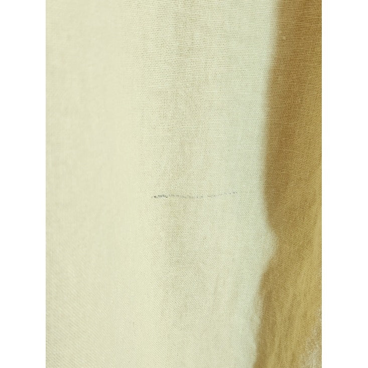 Orvis Light Yellow Linen Blend Pull-On Pants Size 14