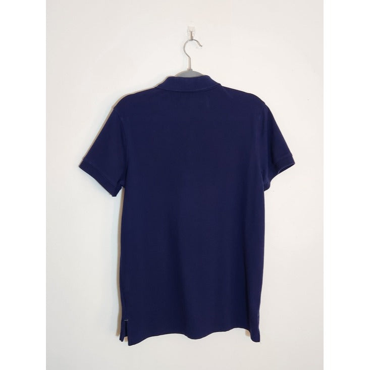 Goodfellow & Co Navy Short Sleeve Polo Shirt Size Medium