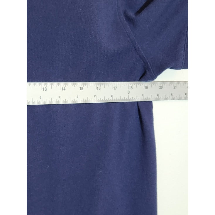 Goodfellow & Co Navy Short Sleeve Polo Shirt Size Medium