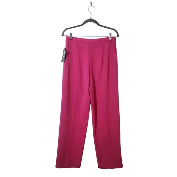 Bob Mackie Women's Fuchsia Dress Pants Size 8, New