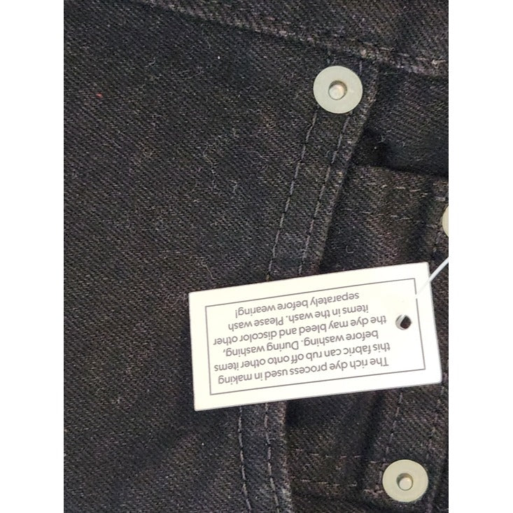 Member's Mark Mens Black Straight Leg Jeans Size 32 x 30 NWOT