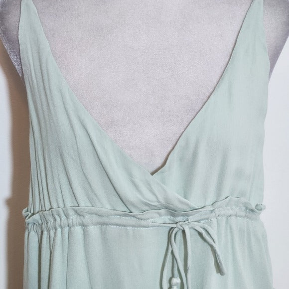 Honey Punch Mint Green Sleeveless Lace Trim Crop Top NWT Sz Small Green Boho Top