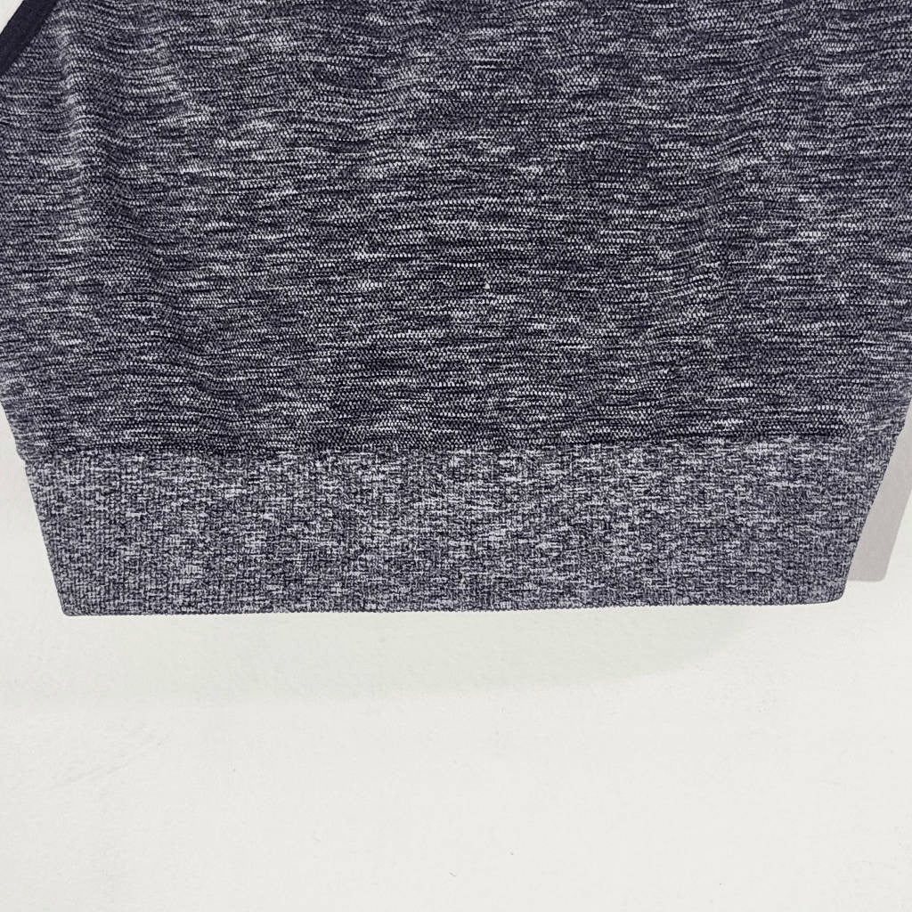 Gymshark Gray Sports Bra Size Small Gym Shark Gray and Black Sports Bra