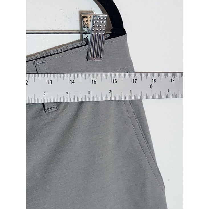 Hang Ten Mens 9-inch Inseam Gray Shorts NWT Size 34