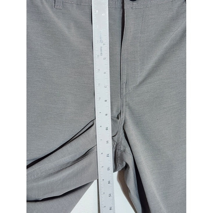 Hang Ten Mens 9-inch Inseam Gray Shorts NWT Size 34