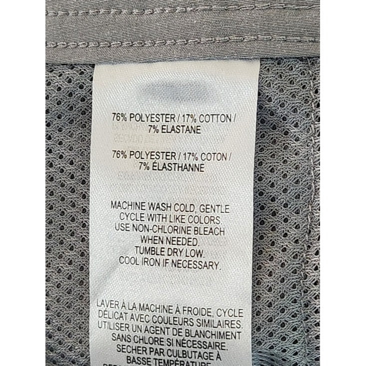 Hang Ten Mens 9-inch Inseam Gray Shorts NWT Size 34