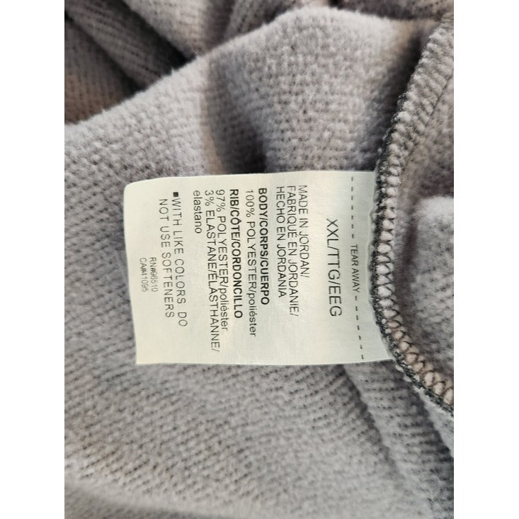 Under Armour Gray Quarter Zip Golf Pullover Size 2XL