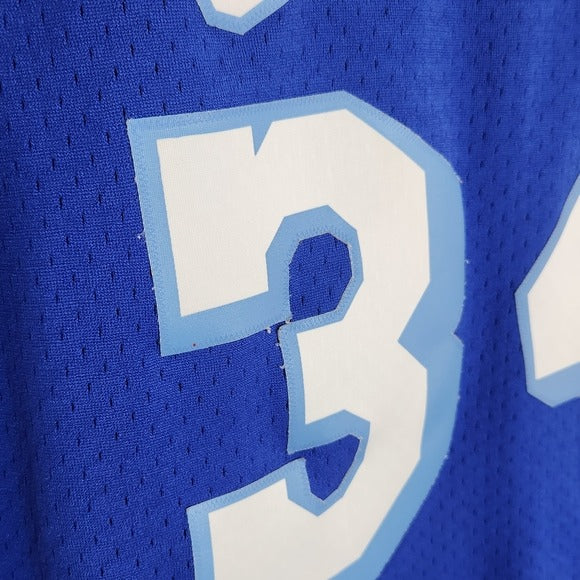Mitchell & Ness Blue LA Lakers Shaquille O'Neal #34 Swingman Jersey Size Large