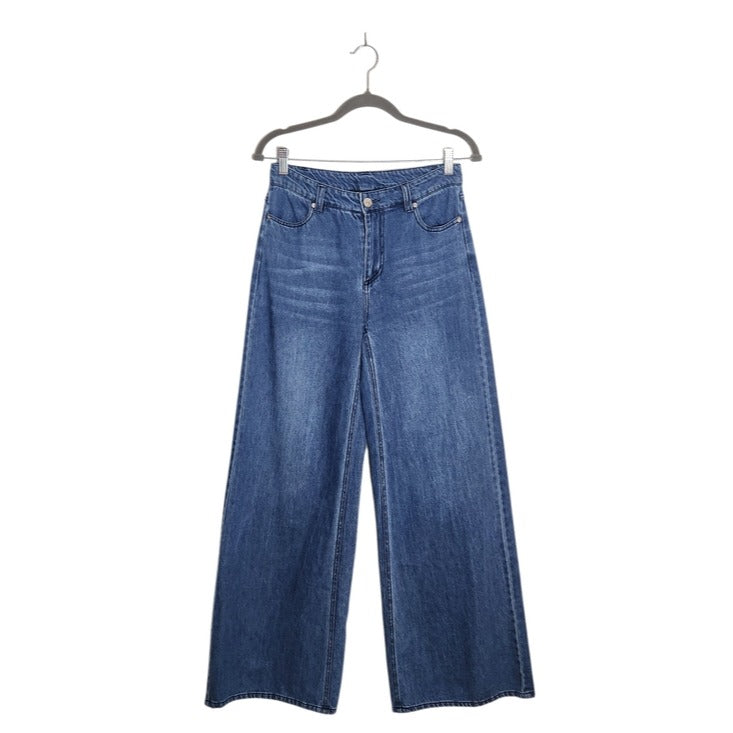 Steve Madden Medium Wash Wide Leg Jeans Size 27