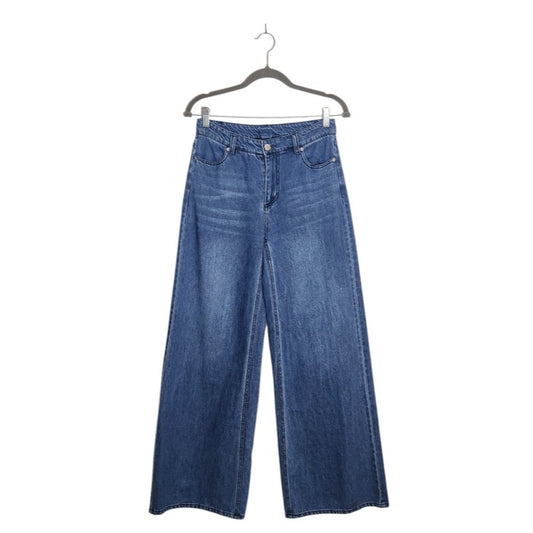 Steve Madden Medium Wash Wide Leg Jeans Size 27