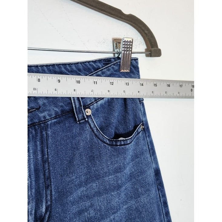 Steve Madden Medium Wash Wide Leg Jeans Size 27