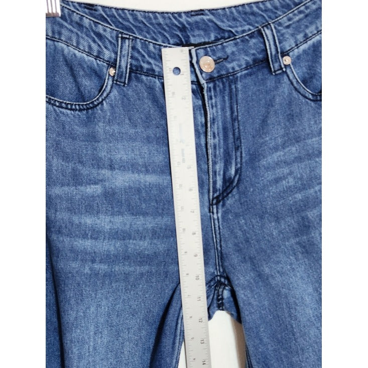 Steve Madden Medium Wash Wide Leg Jeans Size 27