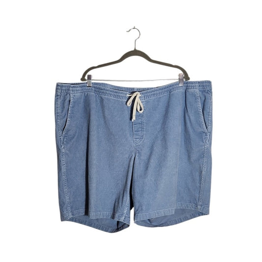 Lands’ End Light Blue Corduroy Shorts Size 4XL 54-56