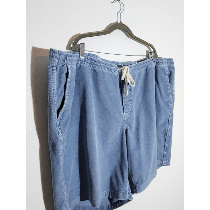 Lands’ End Light Blue Corduroy Shorts Size 4XL 54-56