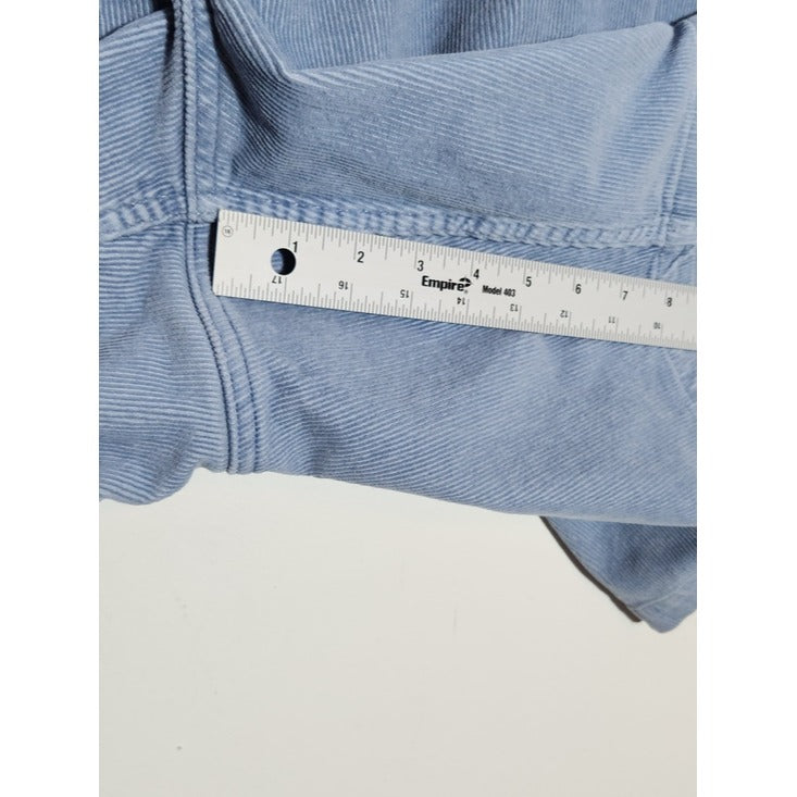 Lands’ End Light Blue Corduroy Shorts Size 4XL 54-56