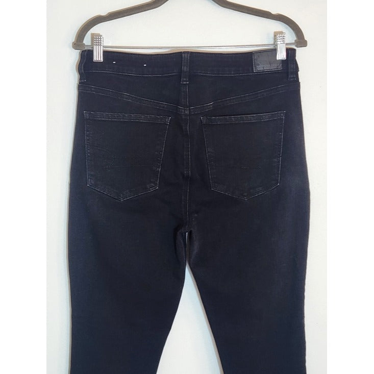 American Eagle Black High Rise Jegging Jeans Size 12