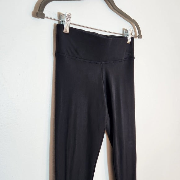 Victoria's Secret PINK Black Ankle Leggings Size XS