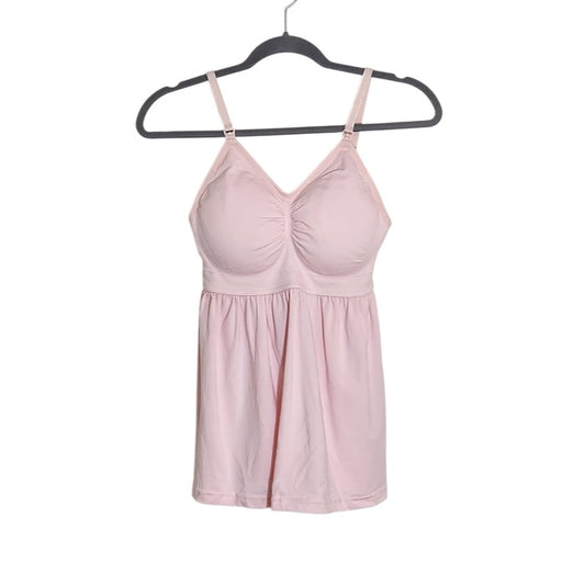 Motherhood Maternity Pale Pink Nursing Cami Size Medium NWT