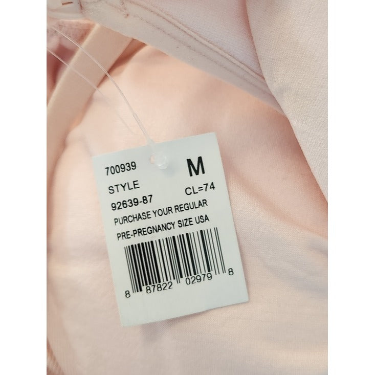 Motherhood Maternity Pale Pink Nursing Cami Size Medium NWT